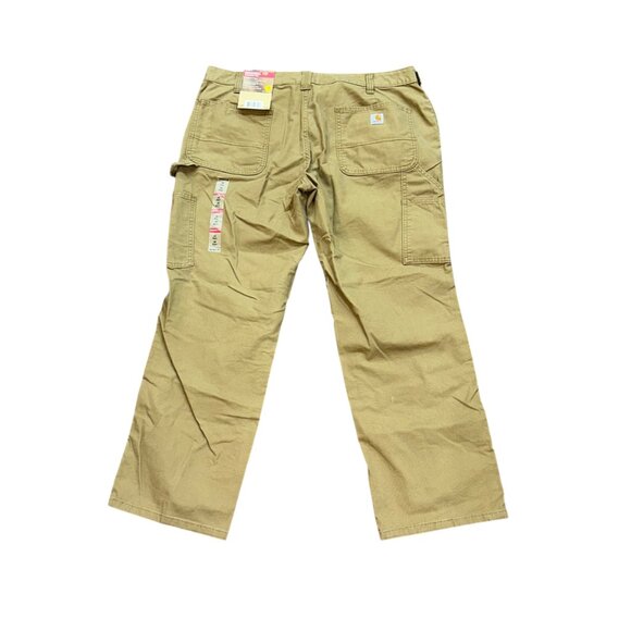 Carhartt Original Fit Straight Leg Crawford Pant‎ 16 Short Tan High Rise Cargo - Picture 3 of 9